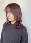 【髪質改善】ピンクグレージュ/艶髪/透明感/トリートメント