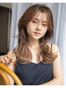 アフロート ギンザ(AFLOAT GINZA) 【白川】20代30代40代シースルーバングシャギー23.5.11