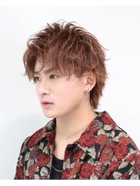 オーシャントーキョー ウエスト 心斎橋(OCEAN TOKYO WEST) アップバングパーマツーブロックショート