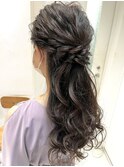 パーティヘアセット♪