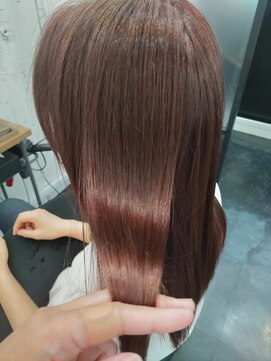 エスカーラ 町田(THE ESCALA) 斜めバング/グレージュカラー/デザインカラー[町田駅]