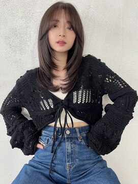 ロンド エスポワール 錦糸町(Lond espoir) ◯イメチェンハッシュカットフルバング似合わせカット韓国カット