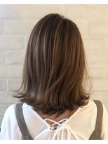 ヘアーショップ エヌアンドエー 幸手店(hairshop N&A) 外ハネボブくびレイヤー/髪質改善ハイライトカラー#3