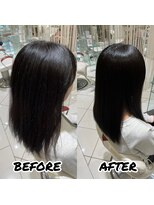 アース 新越谷店(HAIR&MAKE EARTH) 髪質改善ストレート