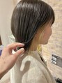 ブレス ヘアー clara店(Bless HAIR) 切りっぱなしボブとワンポイントで可愛いインナーカラー◎