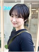 抜け感×ヘルシーな黒髪ショート【向】【明石駅3分】
