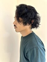 リノア 鵠沼海岸(LINOA)&nbsp;カルマパーマ/ベリーショート/ダークアッシュ/ニュアンスパーマ