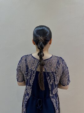 エクリジユウガオカ(equri Jiyugaoka) @自由が丘美容室エクリ　結婚式アレンジ