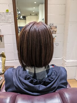 チアー ヘアリラクゼーション(cheer HAIRRELAXATION) 明るめ赤系カラー