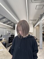 レノ 直江店(RENO)&nbsp;ハイトーンボブ/reno/金沢美容院