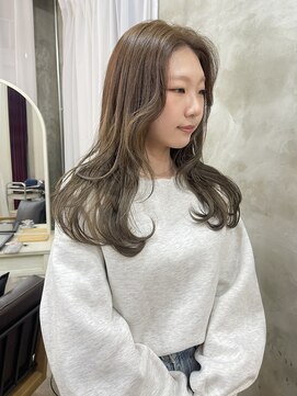 エトネ ヘアーサロン 仙台駅前(eTONe hair salon) ［ eTONe ］ハッシュカット × mint beige