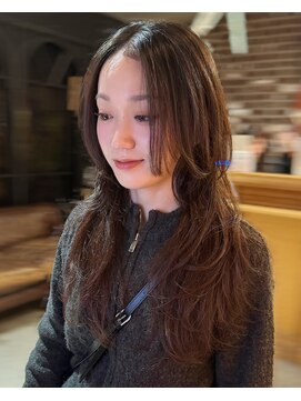 ノラ ヘアーサロン(NORA HAIR SALON) 【akane】レイヤーカットハッシュカット韓国ヘア顔周りカット