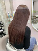 プルエクステ 10代 20代 30代 ピンクブラウン ワインレッド 