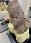 メルティカラーフェミニンロング似合わせカット