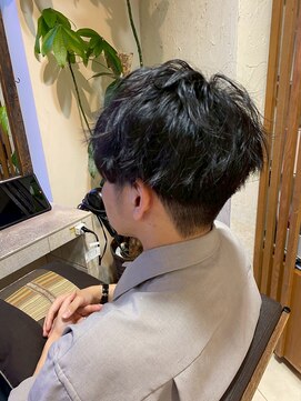 ヘアリゾート粋 ティガ 池袋店(tiga) メンズ/スパイラルパーマ/マッシュショート