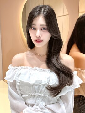 グロー 大宮(GLROW) 美髪縮毛矯正/ブリーチなしダブルカラー/髪質改善/顔まわり