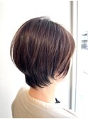 上品シルエットショート