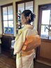☆着付けについて☆ ヘアセットも承れます
