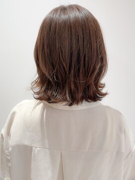 マイラ 銀座(myla) 美髪マッシュハイライトカラーアプリコットオレンジくびれヘア