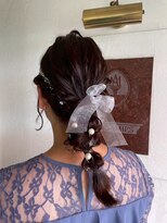 美容室 メザミー MESAMIES ヘアアレンジ*二次会結婚式お呼ばれ*オニオンヘアー