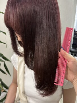 リュンヌ(Lune) レッドバイオレット/ブリーチカラー/ダブルカラー/YU222