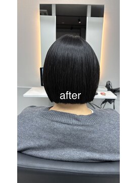 セカンズ(222) ［222豊田］縮毛矯正×カット