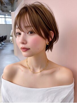 ミー 岡崎(mii) miiナチュラルワンカールマッシュショート