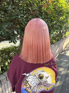 リングバイモアムー(Ring by Moremuu) ブリーチ2回 年中人気のピンクカラー