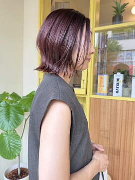 〈浅草 半個室〉ワインレッド