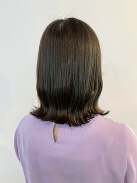 ミルヘアデザイン(mil hair design) 縮毛矯正　質感ストレート　髪質改善カラー　顔まわり　ブリーチ