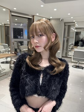 イヴ 原宿(I've) ブリーチなしヘーゼルベージュ【I've/原宿】fumika