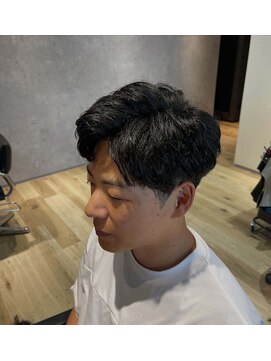 ゴート 香椎(GOAT) メンズカット/パーマ/ニュアンス/フェザー/フェード/20代/30代