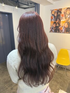 ジュール 池袋(Joule) ブリーチなしダブルカラーで作るピンクカラー