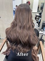ミンツ(MINTS)&nbsp;Before.バージンレミーエクステ【Mints/髪質改善/大阪/堀江】