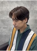 毛流れセンターパート