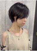 普通のショートを地味にさせない