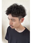 ショートツイストスパイラル[メンズカット/メンズパーマ/パーマ]