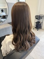 グラムヘアー(GLAM HAIR)&nbsp;ベージュブラウンカラー