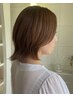 【時短メンテ】　根元リタッチカラー＋NEW！保湿ヘアパック　￥7000