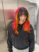 イル 天神大名店(ill)&nbsp;デザインカラー/エンドカラー/派手髪