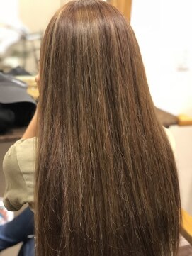 ヘアーメイク ララ(HAIR MAKE LALA) ロング　縮毛矯正