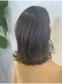 ☆艶感☆パールアッシュ・ミディアムレイヤー
