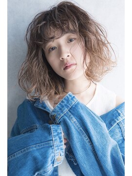 レターバイノベル(letter by novel) letter ~ミディアムボブ&ナチュラルカール~