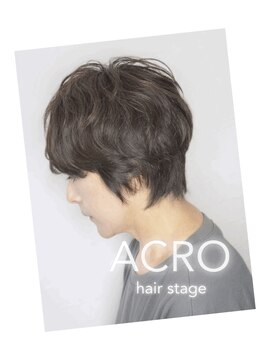 アクロ ヘアー ステージ(ACRO hair stage) ハンサムショート×スパイラルパーマ