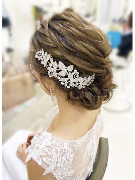ブリエ(briller) TAKAKOstyle☆ウエディング アップstyle