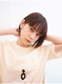似合わせカット・ナチュラルスマートボブ・メルティカラー
