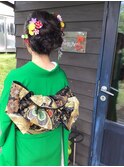 成人式◎お祝い事◎華やかさバッチリ×大人可愛いヘアセット★