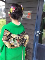 ナンバーエイト(number eight)&nbsp;成人式◎お祝い事◎華やかさバッチリ×大人可愛いヘアセット★