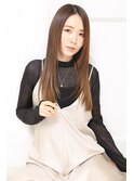 髪質改善ナチュラルストレートロングa7