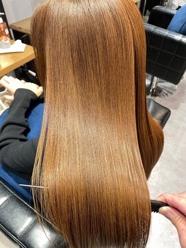 ライフ(LIFE) 髪質改善ヘアエステ/縮毛矯正/ストレート/黒髪/ココアベージュ